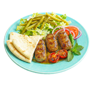 Loghmeh Kebab Plate